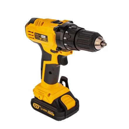 Дрель-шуруповерт аккумуляторная CDL-IB-12-02 Denzel 26111 купить в Перми