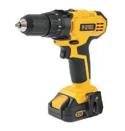 Дрель-шуруповерт аккумуляторная CDL-IB-12-02 Denzel 26111 купить в Перми