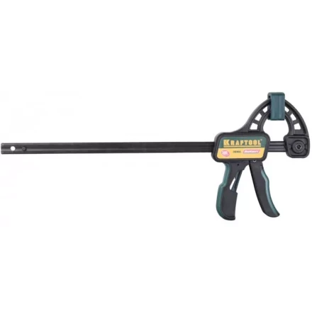 Струбцина &quot;EcoKraft&quot; ручная пистолетная, KRAFTOOL 32226-30, пластиковый корпус, 300/500мм, 150кгс 32226-30 купить в Перми