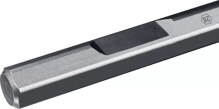 ЗУБР БУРАН, 80 х 400 мм, HEX 28, плоское изогнутое зубило, Профессионал (29372-80-400) купить в Перми