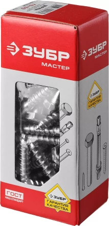 Шурупы ЗУБР &quot;МАСТЕР&quot; с шестигранной головкой, оцинкованные, 10x60мм, 40шт 4-300451-10-060 купить в Перми