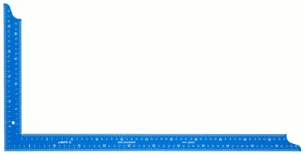 Угольник ЗУБР &quot;ЭКСПЕРТ&quot; плотницкий, цельнометалличесикий, повышенной жесткости с особостойким покрытием, 600 х 300 мм 3437-60 купить в Перми