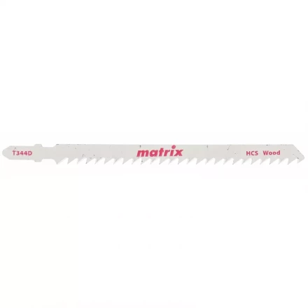 Полотна для электролобзика  по дереву 3 штук T344D 110 x 4 мм HCS MATRIX 78221 купить в Перми