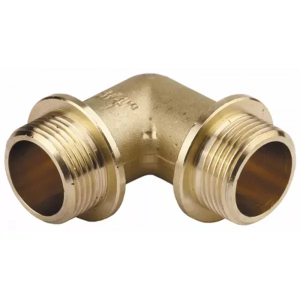 Уголок GENERAL FITTINGS с упором, латунь, ш/ш, 1/2" 51074-S/S-1/2 купить в Перми