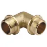 Уголок GENERAL FITTINGS с упором, латунь, ш/ш, 1/2" 51074-S/S-1/2 купить в Перми