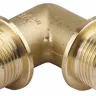 Уголок GENERAL FITTINGS с упором, латунь, ш/ш, 1/2" 51074-S/S-1/2 купить в Перми