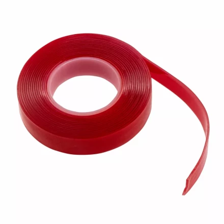 Двусторонняя клейкая лента из вспененного акрила, прозрачная, 15 мм x 3 м Matrix 89078 купить в Перми