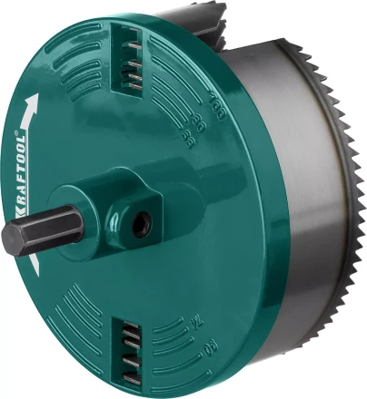 Пила сегментная наборная KRAFTOOL по дереву, 5 полотен: 68-74-80-90-100x32 мм 29584-H5-32 купить в Перми