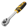 Набор инструментов Denzel 15803, 1/2", 1/4", CrV, S2, пластиковый кейс, 100 предметов купить в Перми
