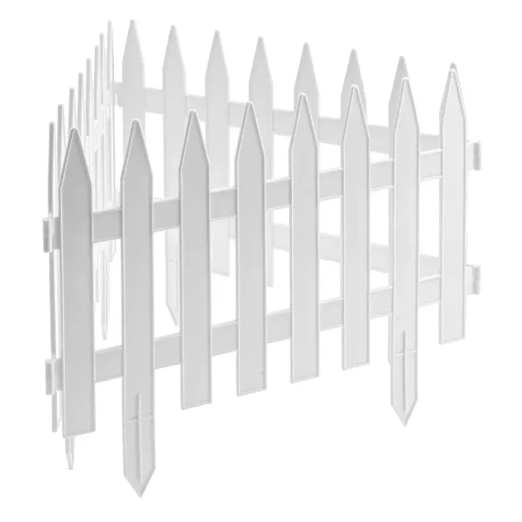 Забор декоративный 36х300 см, белый, Россия Palisad 6500477 купить в Перми