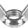 Гайка ЗУБР барашковая, DIN 315, оцинкованная,  M3, ТФ0, 13000 шт. 4-303730-03 купить в Перми