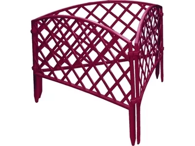 Забор декоративный &quot;Плетенка&quot;, 24 х 320 см, терракот  Россия 65026 купить в Перми