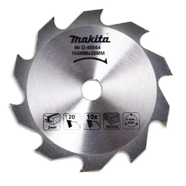 Диск пильный Makita D-45864, 165х20х2мм, 10 зубьев купить в Перми