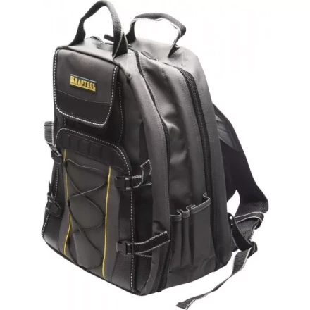 Рюкзак KRAFTOOL &quot;INDUSTRIE&quot; для инструмента, 2 внутренних отделения, 49 карманов размер 430х360х230мм 38745 купить в Перми