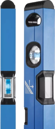 Уровень усиленный магнитный с зеркальным глазком серия ПРОФЕССИОНАЛ ЗУБР ПРО-М 400 мм купить в Перми