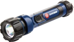 Фонарик светодиодный, противоударный, влагозащищённый, 1 яркий Led, 2хАА, Stern 90520