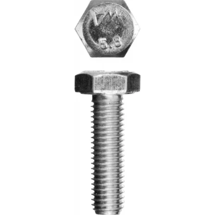 Болт ЗУБР &quot;МАСТЕР&quot; с шестигранной головкой, ГОСТ 7798-70, класс прочности 5.8, оцинкованный, M10x35мм, 5кг 303080-10-035 купить в Перми