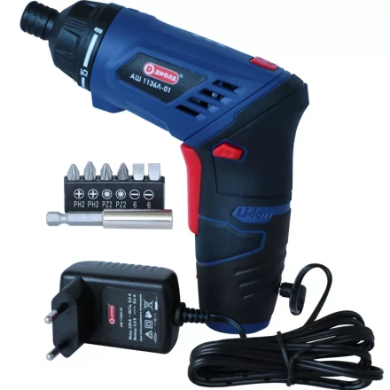 Аккумуляторный шуруповерт (отвертка) Диолд АШ 1136Л-01 купить в Перми