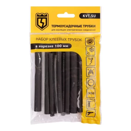 Набор термоусадочных трубок КВТ Гермокомплект 9/3 (73659) купить в Перми
