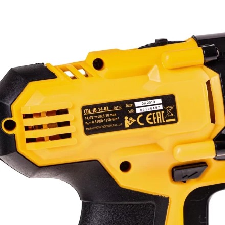 Дрель-шуруповерт аккумуляторная CDL-IB-14-02 Denzel 26112 купить в Перми