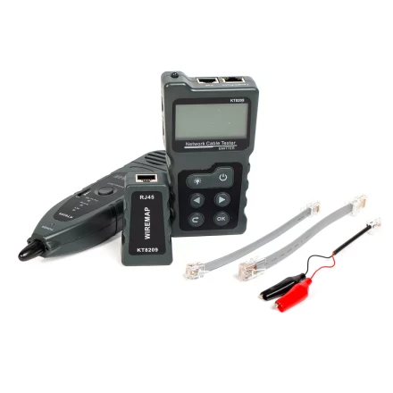 LAN-тестер КВТ KT 8209 для витой пары с поддержкой PoE (86208) купить в Перми