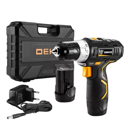 Дрель аккумуляторная в наборе DEKO GCD12DU3 SET4, 063-4140 купить в Перми