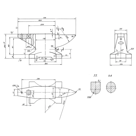 ЗУБР 50 кг, стальная наковальня, Профессионал (32620-50) купить в Перми