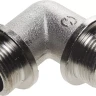 Уголок GENERAL FITTINGS с упором, никелированная латунь, ш/ш, 3/4" 51072-S/S-3/4 купить в Перми