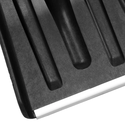 Лопата для уборки снега полипропиленовая Stels, 275х365х790 мм, стальной черенок, Россия, 61654 купить в Перми