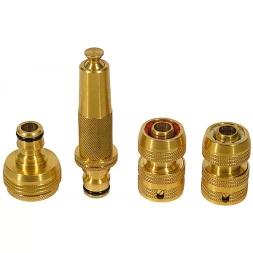 Набор RACO "Profi", Наконечник, адаптер и соединители 1/2"х3/4"х1", латунь, 5 предметов 4246-55058B