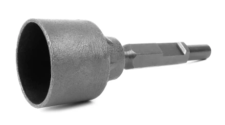 Насадка для отбойного молотка MESSER для забивания труб. Диаметр 80 мм.  НЕХ-30 купить в Перми