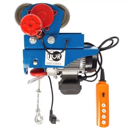 С ТЕЛЕЖКОЙ таль электрическая TOR PA 125/250 кг 12/6 м (серия J) 1029309 купить в Перми
