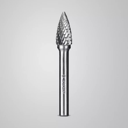 Зубр Твердосплавная борфреза G - парабола с острым углом, 10 х 20 мм (28806-10-20) купить в Перми