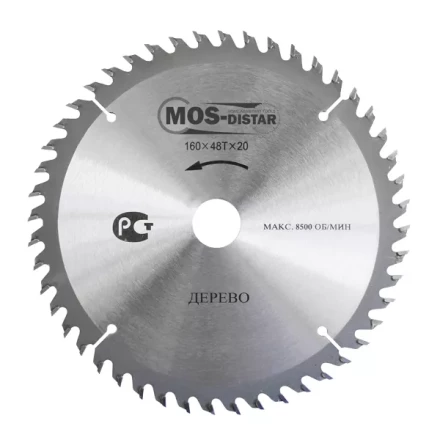 Пильный диск по дереву MOS-DISTAR (Стандарт) PSD2193020 купить в Перми