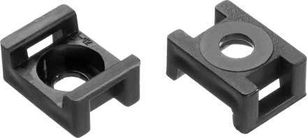 Площадки под хомут-стяжку усиленные ПХС-У черные нейлоновые серия МАСТЕР купить в Перми