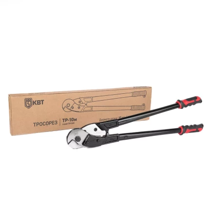 Тросорез ручной КВТ ТР-10м для резки стальных тросов до 10 мм (101990) купить в Перми