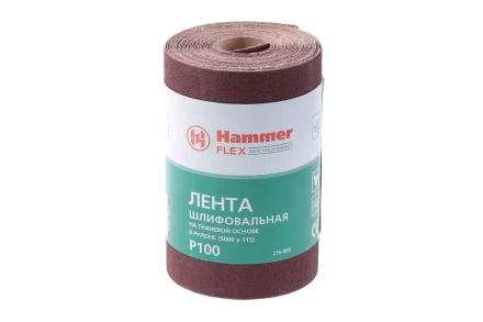 Лента шлифовальная в рулоне HAMMER Flex  216-003 купить в Перми