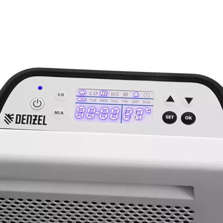 Конвектор гибридный электрический HybridX-2000, ИК нагреватель, цифровой термостат// Denzel 98120 купить в Перми