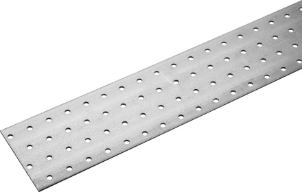 ЗУБР ПС-2.0, 80 x 480 x 2 мм, цинк, соединительная пластина (310256-080-480) купить в Перми