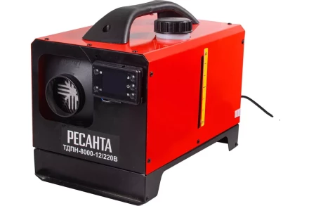Тепловая дизельная пушка непрямого нагрева ТДПН-8000-12/220В Ресанта 67/1/55 купить в Перми