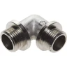 Уголок GENERAL FITTINGS с упором, никелированная латунь, ш/ш, 1/2" 51072-S/S-1/2 купить в Перми