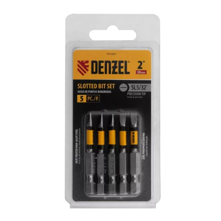 Бита SL4x50, 5 шт. Denzel 7711311 купить в Перми