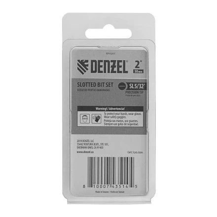 Бита SL4x50, 5 шт. Denzel 7711311 купить в Перми