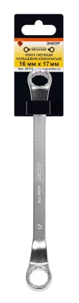 Ключ гаечный кольцевой коленчатый 16x17 Энкор 26119 купить в Перми