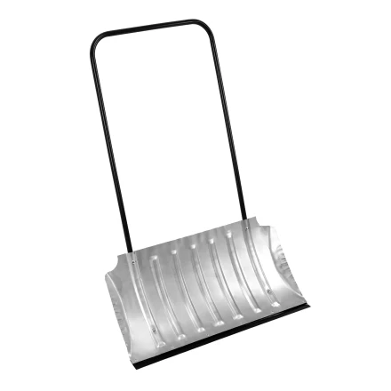 Движок для уборки снега оцинкованный Сибртех 61698, 735x385x1120 мм, стальная рукоятка, Россия купить в Перми