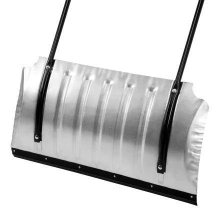 Движок для уборки снега оцинкованный Сибртех 61698, 735x385x1120 мм, стальная рукоятка, Россия купить в Перми