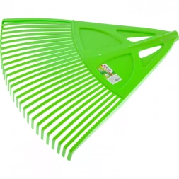 Грабли веерные пластиковые 27 зубьев зеленые Palisad 61709