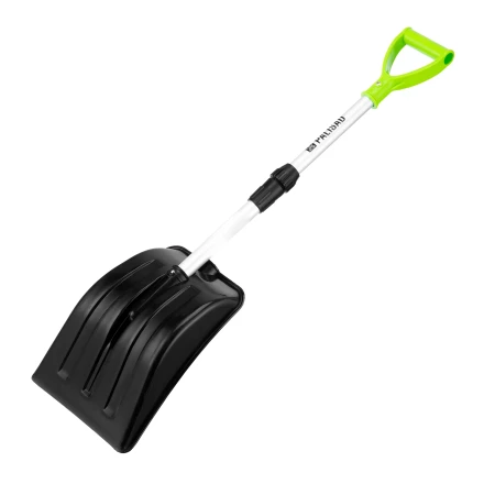 Лопата для уборки снега Palisad, полипропилен, 260х340х720-915 мм, телескопический черенок, Base 61693 купить в Перми