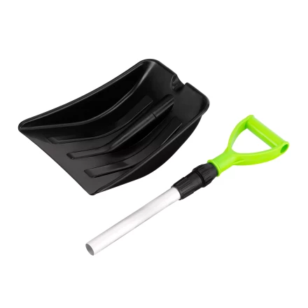 Лопата для уборки снега Palisad, полипропилен, 260х340х720-915 мм, телескопический черенок, Base 61693 купить в Перми