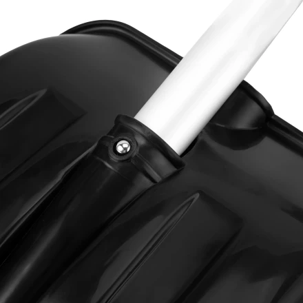 Лопата для уборки снега Palisad, полипропилен, 260х340х720-915 мм, телескопический черенок, Base 61693 купить в Перми